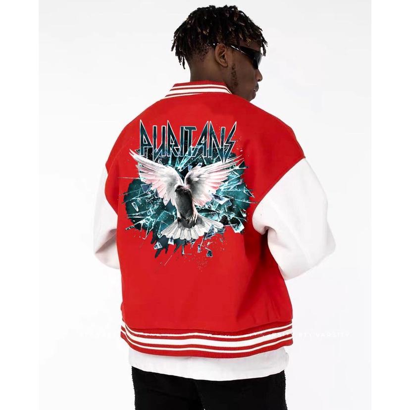 Áo Varsity Jacket BRITAN 4 Màu - Áo khoác Cardigan Bomber 3 màu Unisex phối bo siêu hot - OCEAN.CLO