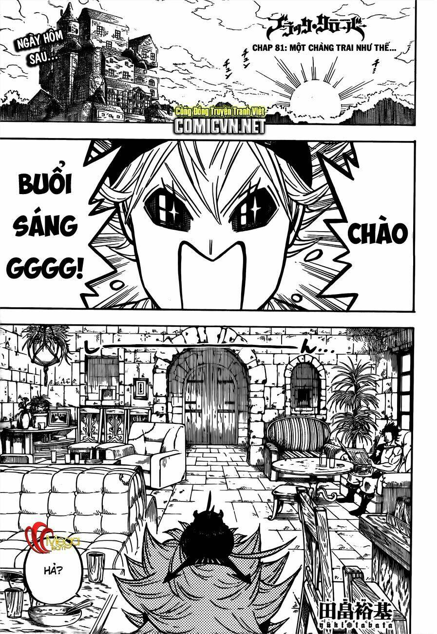 black clover - pháp sư không phép thuật chapter 81 1