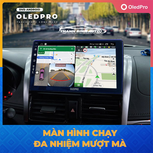 Màn Hình Android OLED PRO A3 New ram 2gb-rom 32gb chip 4 nhân mạnh mẽ