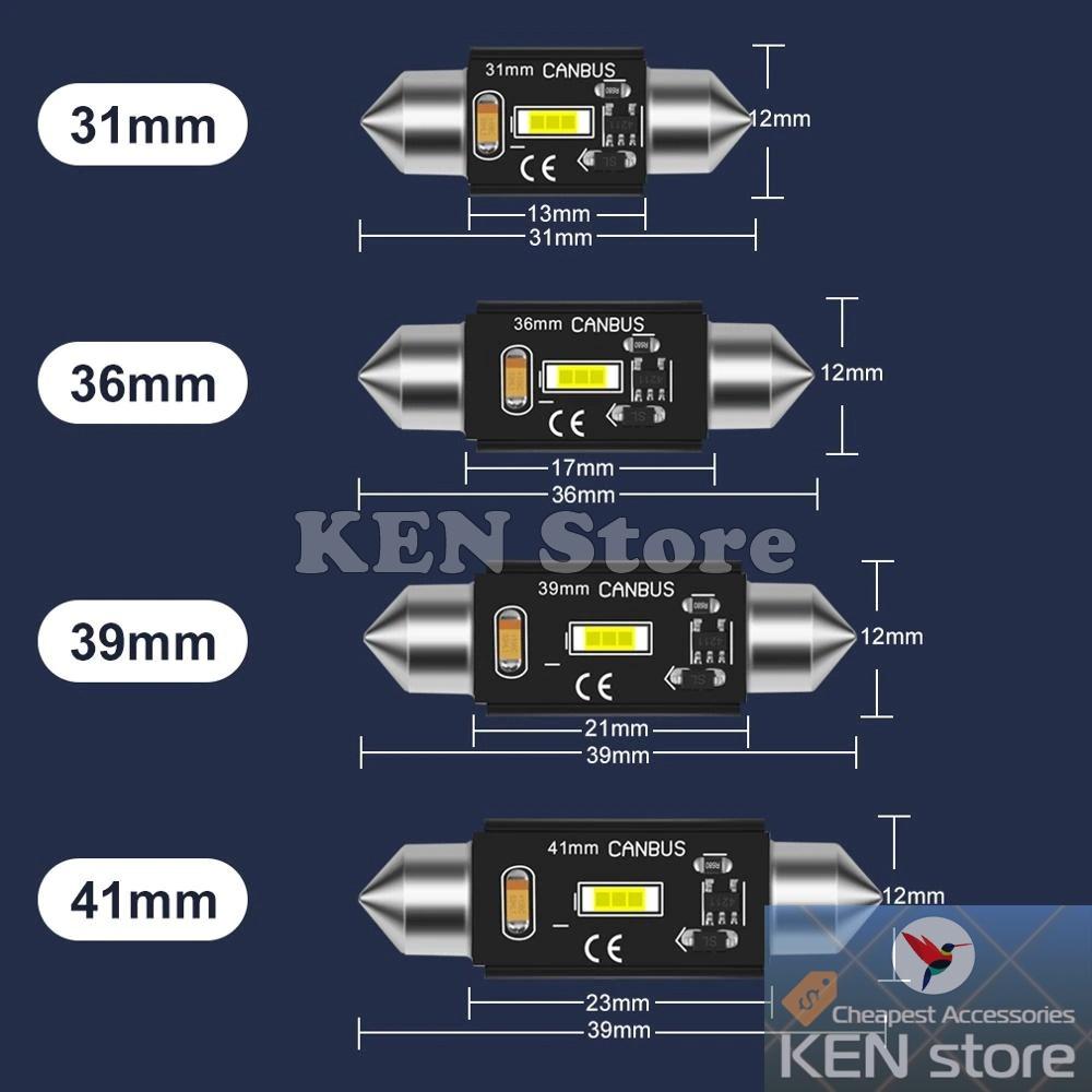 Bóng led trần, bóng đũa, bóng soi biển số chip CSP cho ô tô công suất cao siêu sáng