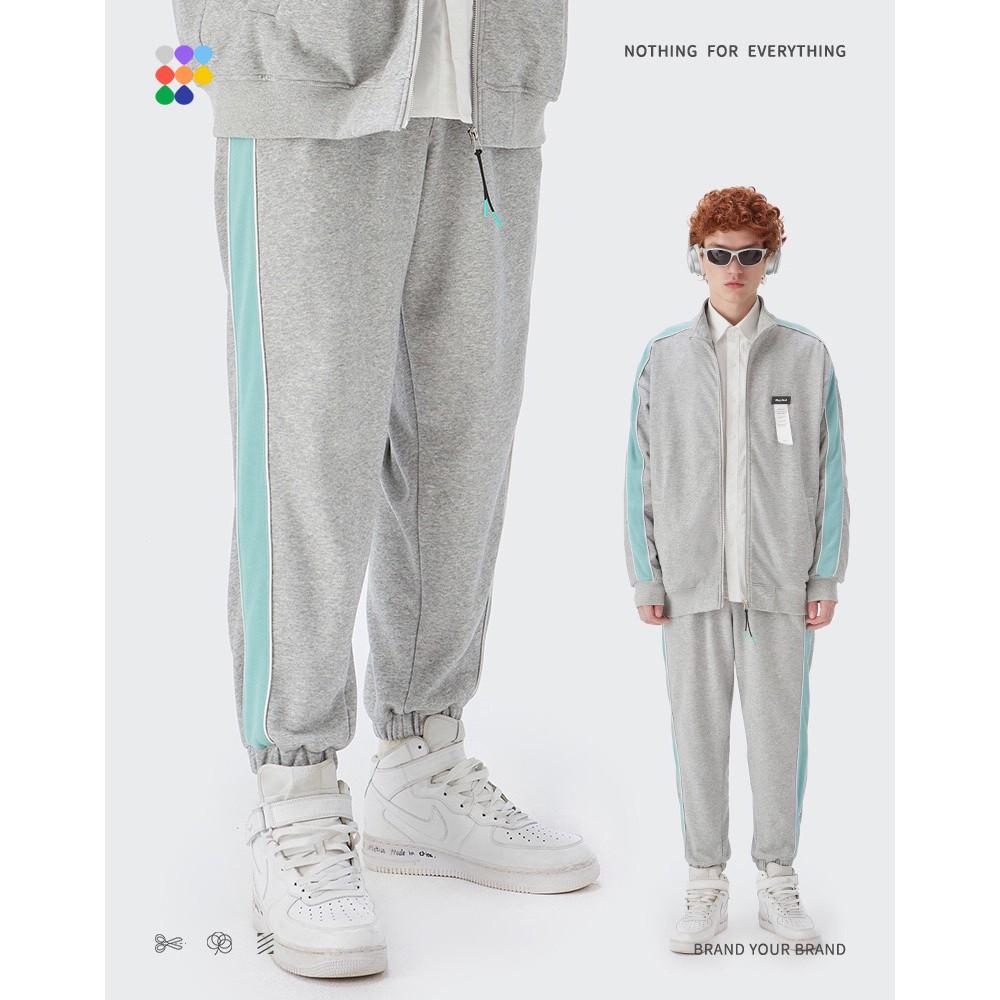 BỘ ÁO KHOÁC NỈ THỂ THAO UNISEX OVERSIZE INF -5011-13017