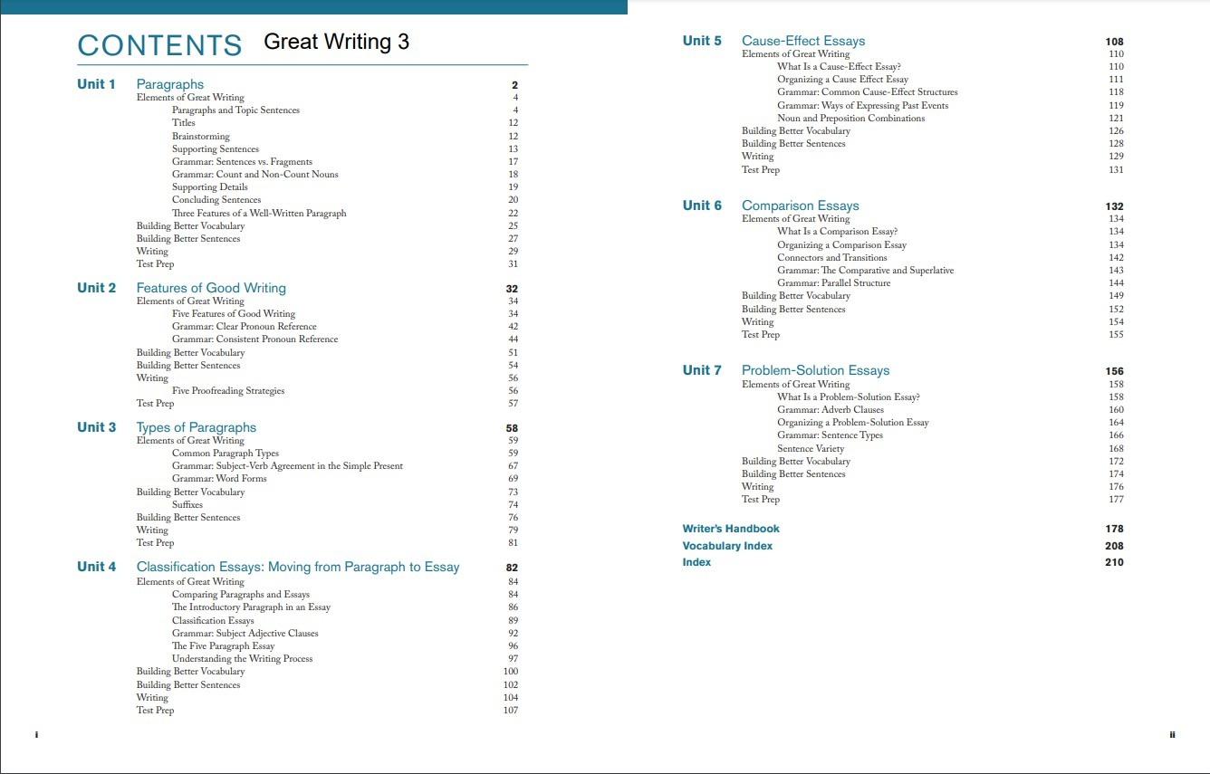Great Writing 3 - Student's Book + Spark Sticker (5th Edition)