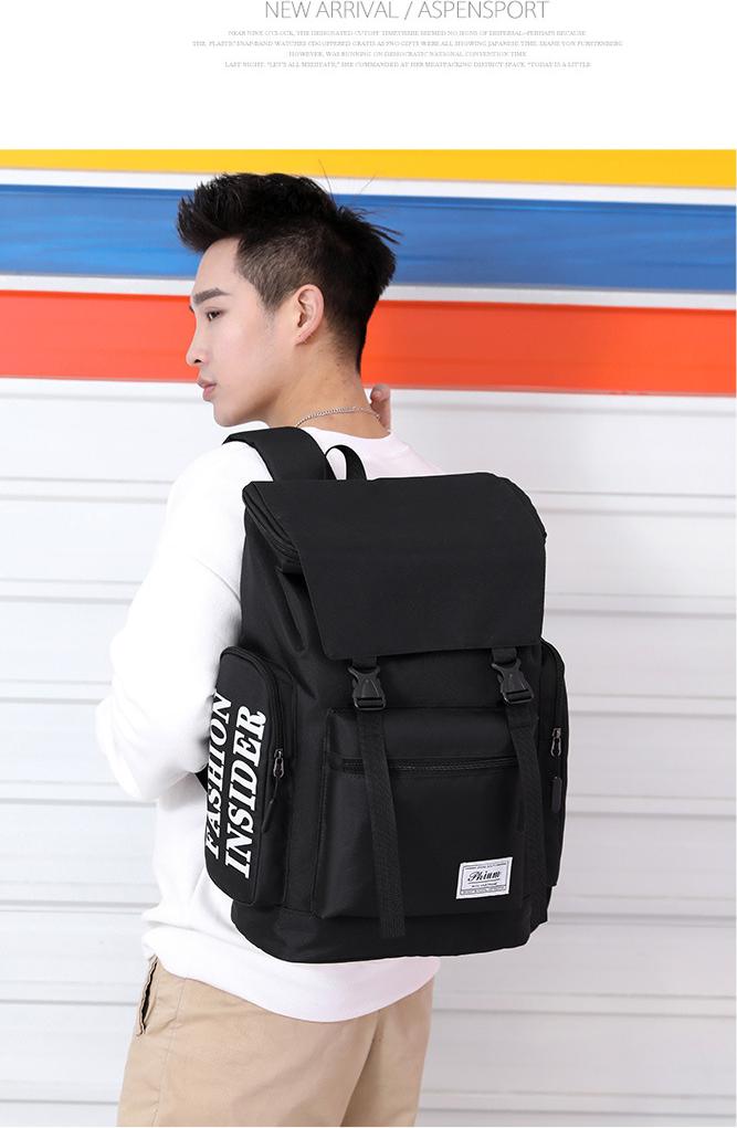 Balo thời trang đa năng Insider, chất liệu cao cấp, kích thước lớn 55x43x15cm, đựng vừa laptop 15.6 inh