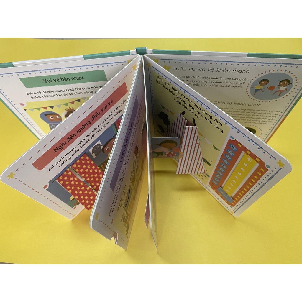 Sách Lật Mở Chuyển Động - Những Cảm Xúc Nhỏ Quan Trọng Của Bé - Nhiều Chủ Đề - TNBooks