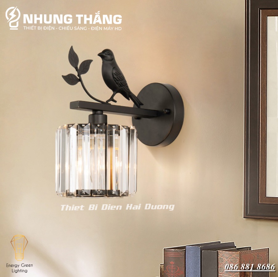 3 Mẫu - Đèn Gắn Tường Trang Trí Tô Điểm Thêm Vẻ Đẹp Tinh Tế Cho Căn Phòng - Kèm Bóng 3 Chế Độ - Có Video