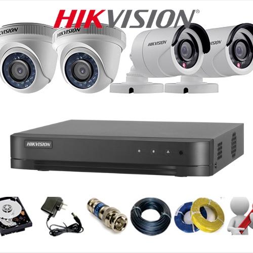 Đầu ghi Hikvision DS-7204HGHI-K1, Đầu ghi hình camera 4 cổng, Đầu ghi hình DVR cho Camera Analogue. Hàng chính hãng