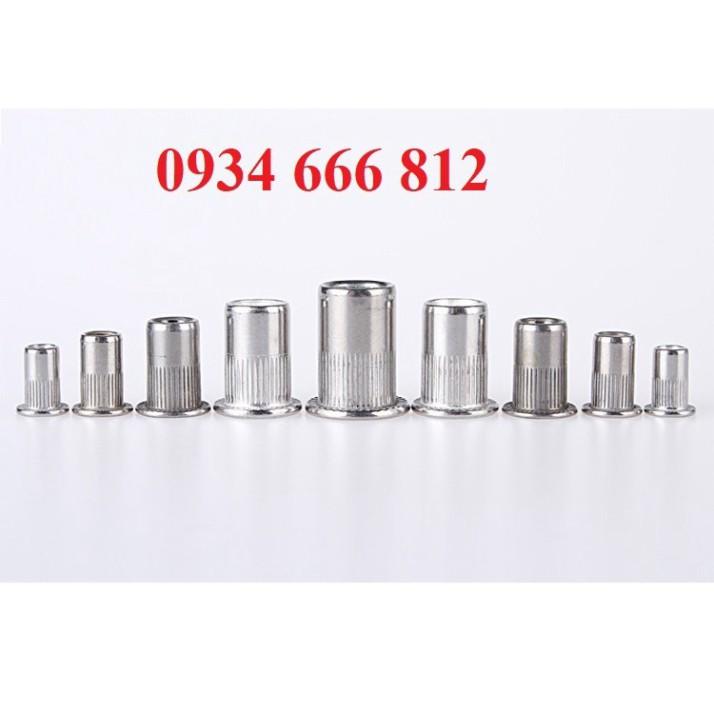 Combo 50c Ốc tán rút inox 304 M4