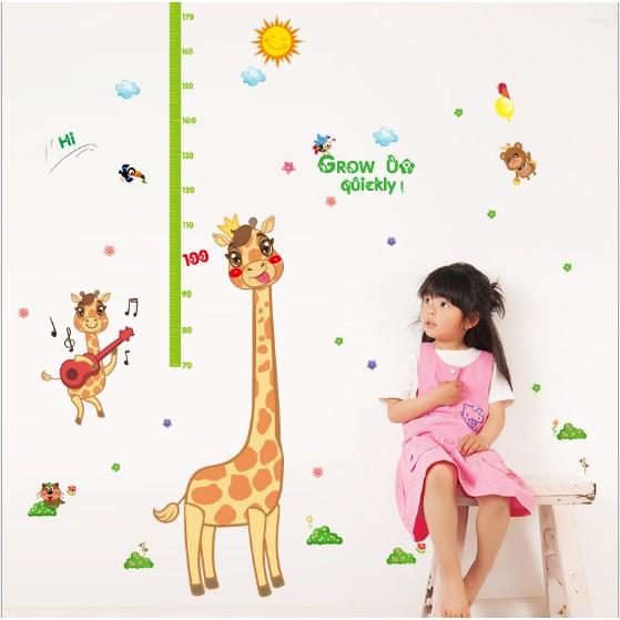 Decal thước đo hươu con vui nhộn
