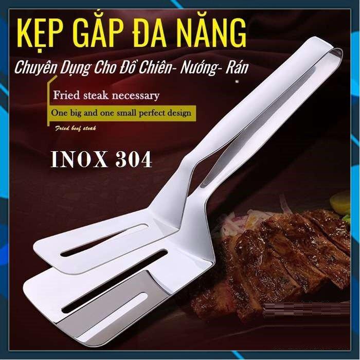 Kẹp Đồ Chiên Rán/Lật Bánh Inox 304 Linhmartvn