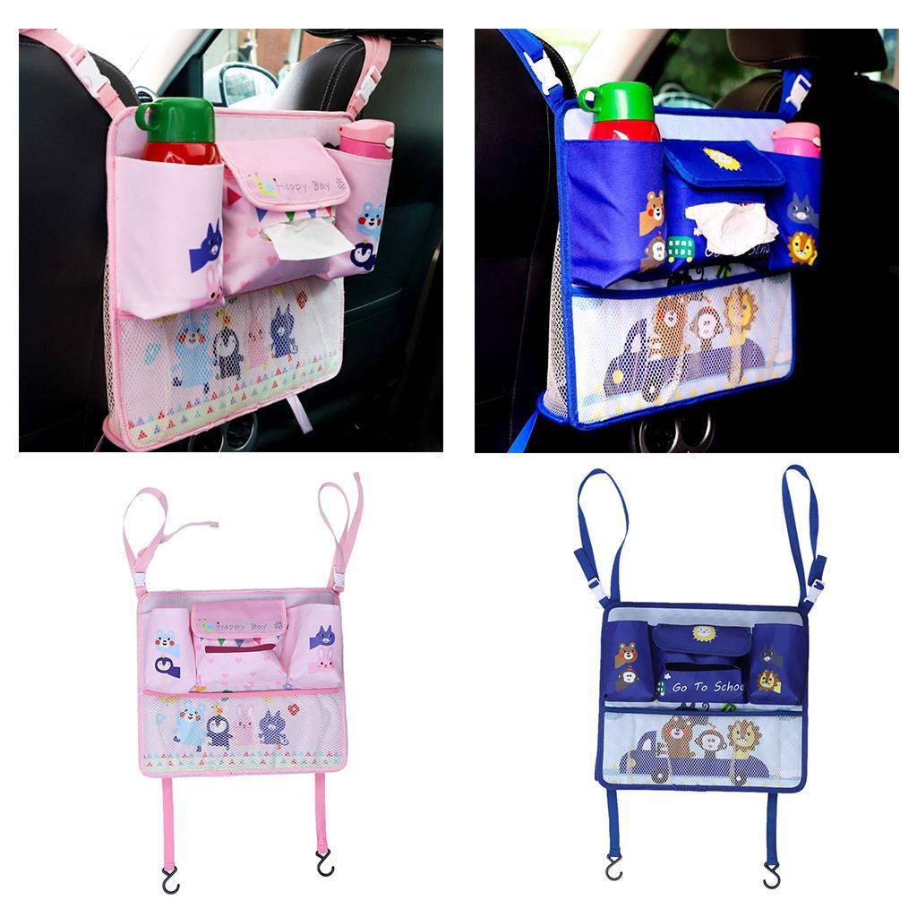 Auto Seat Back Multi-Pocket Storage Bag Organizer Holder Hanger