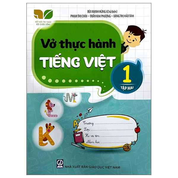 Sách - Vở Thực Hành Tiếng Việt 1 - Tập 2 (Kết Nối) (Chuẩn)