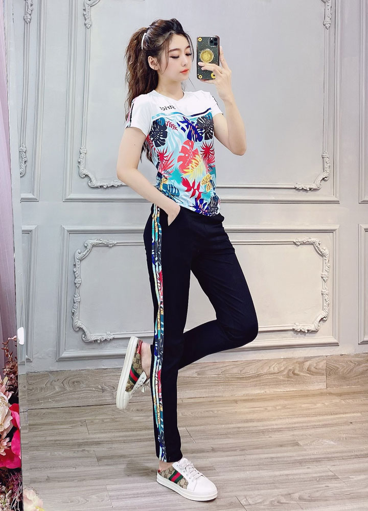Bộ đồ thể thao cây dừa siêu đẹp TT390 - NHƯ HÌNH