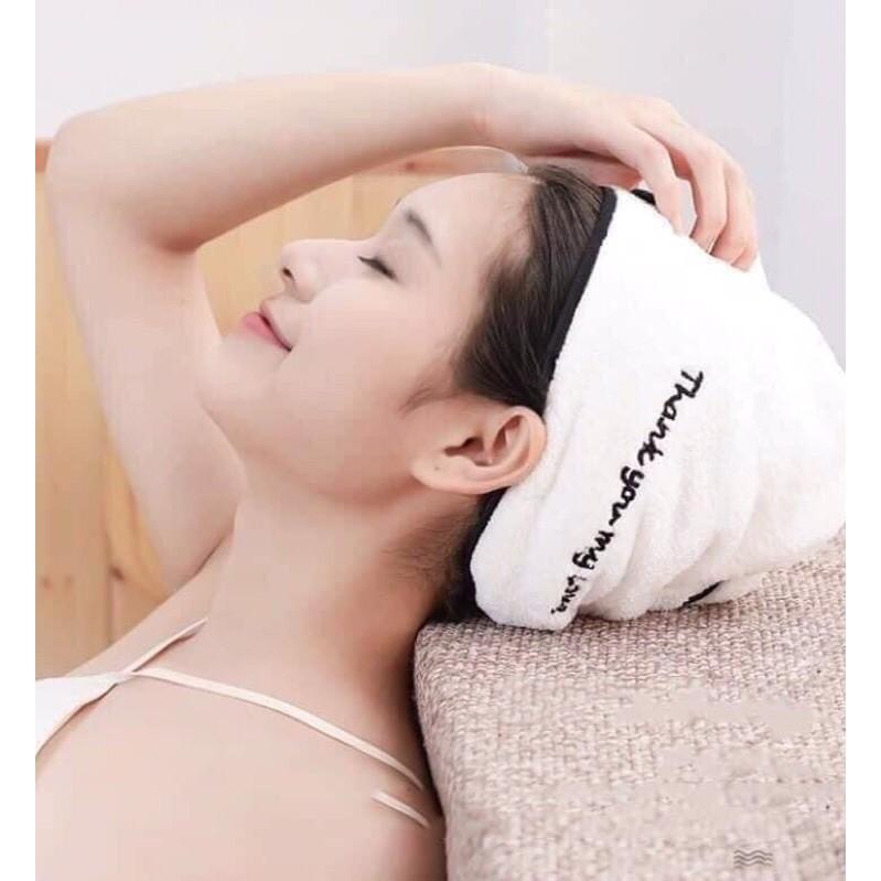 Khăn cuốn tóc thần thánh 2 in 1 đa năng