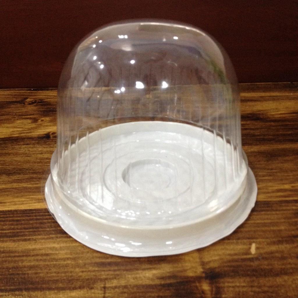 H24 Bầu - Sét 50 Hộp đựng bánh kem 14cm , bánh bao đào tiên, bông lan trứng muối, phú sĩ