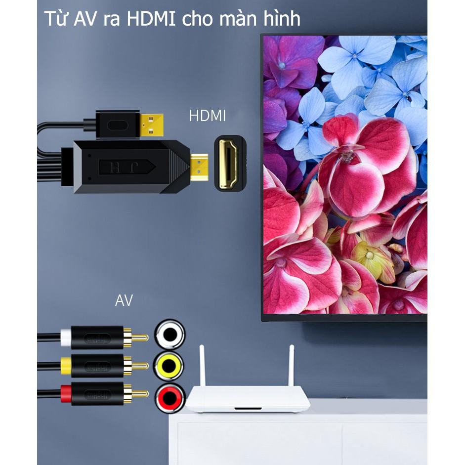 Cáp chuyển hoa sen AV ra HDMI 1080p - Jinghua Z132 - Hồ Phạm