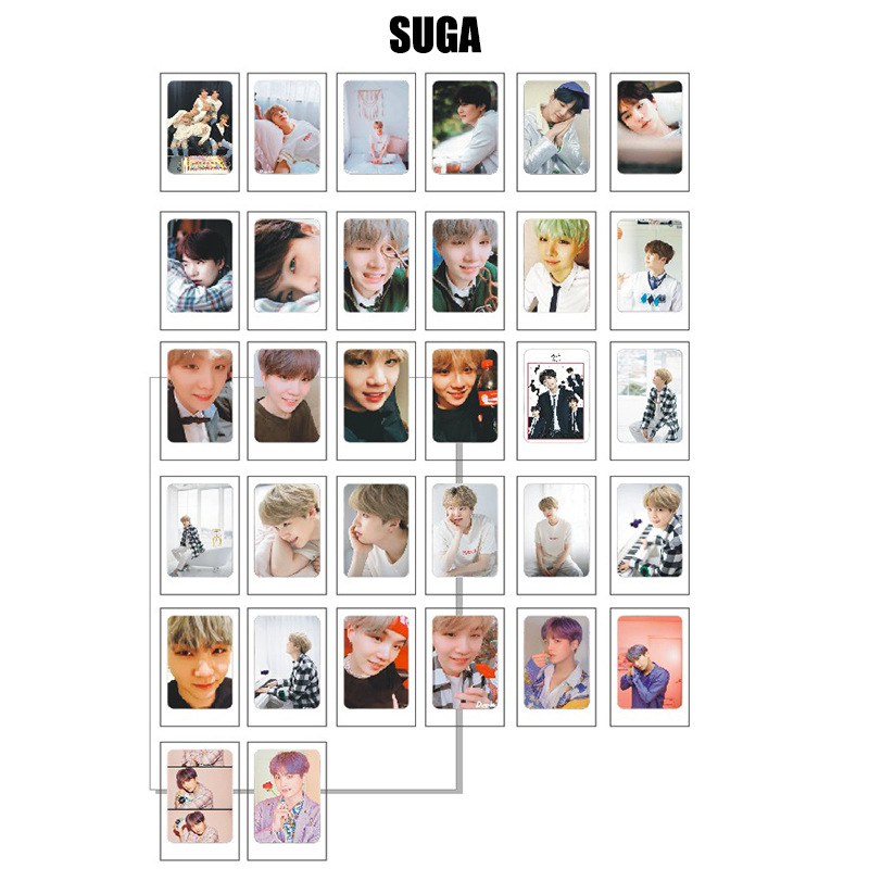 Lomo card SUGA BTS &quot;Map of the Soul Persona