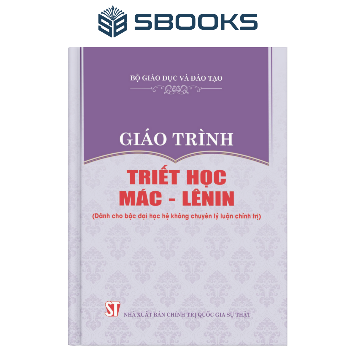 Sách - Combo 5 cuốn Giáo trình Triết học Mác Lênin (Dành cho bậc Đại học hệ không chuyên Lý luận chính trị) - SBOOKS - ảnh 7