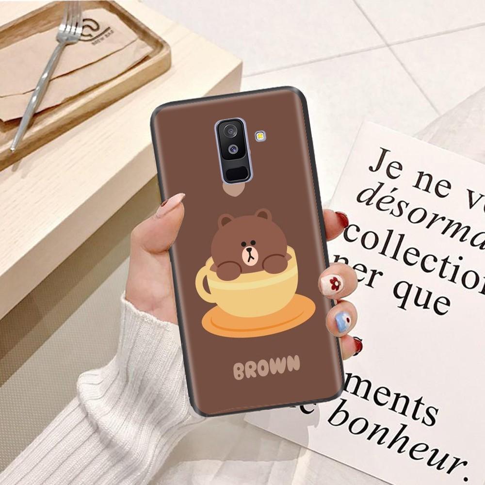 Ốp lưng điện thoại Samsung A30S Silicon dẻo hình Gấu Nâu Cute