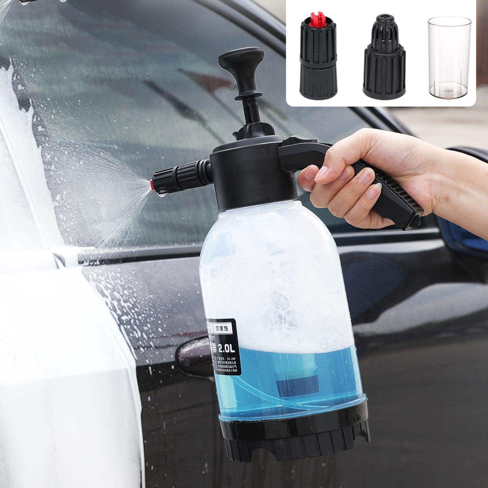 Car Hand Pump Pressure Foam Sprayer Hand Pressurized for Home Cleaning