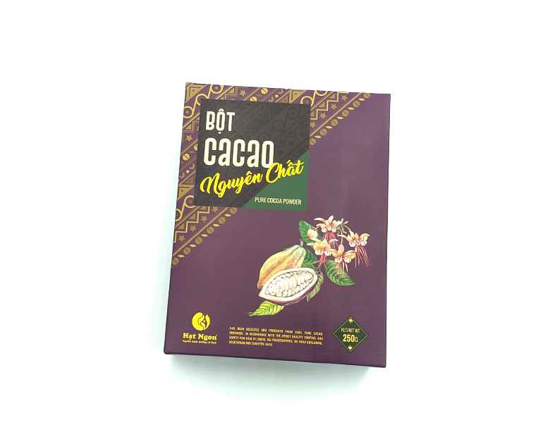 BỘT CACAO NGUYÊN CHẤT - HỘP 250G