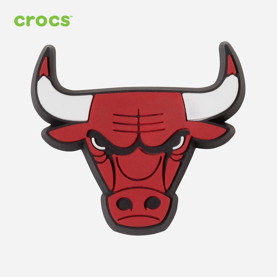 Huy hiệu jibbitz unisex Crocs Nba Chicago Bulls Logo - 10011523