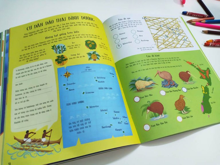 Sách Trò chơi phát triển tư duy- BĐBA- Maps Activity Book