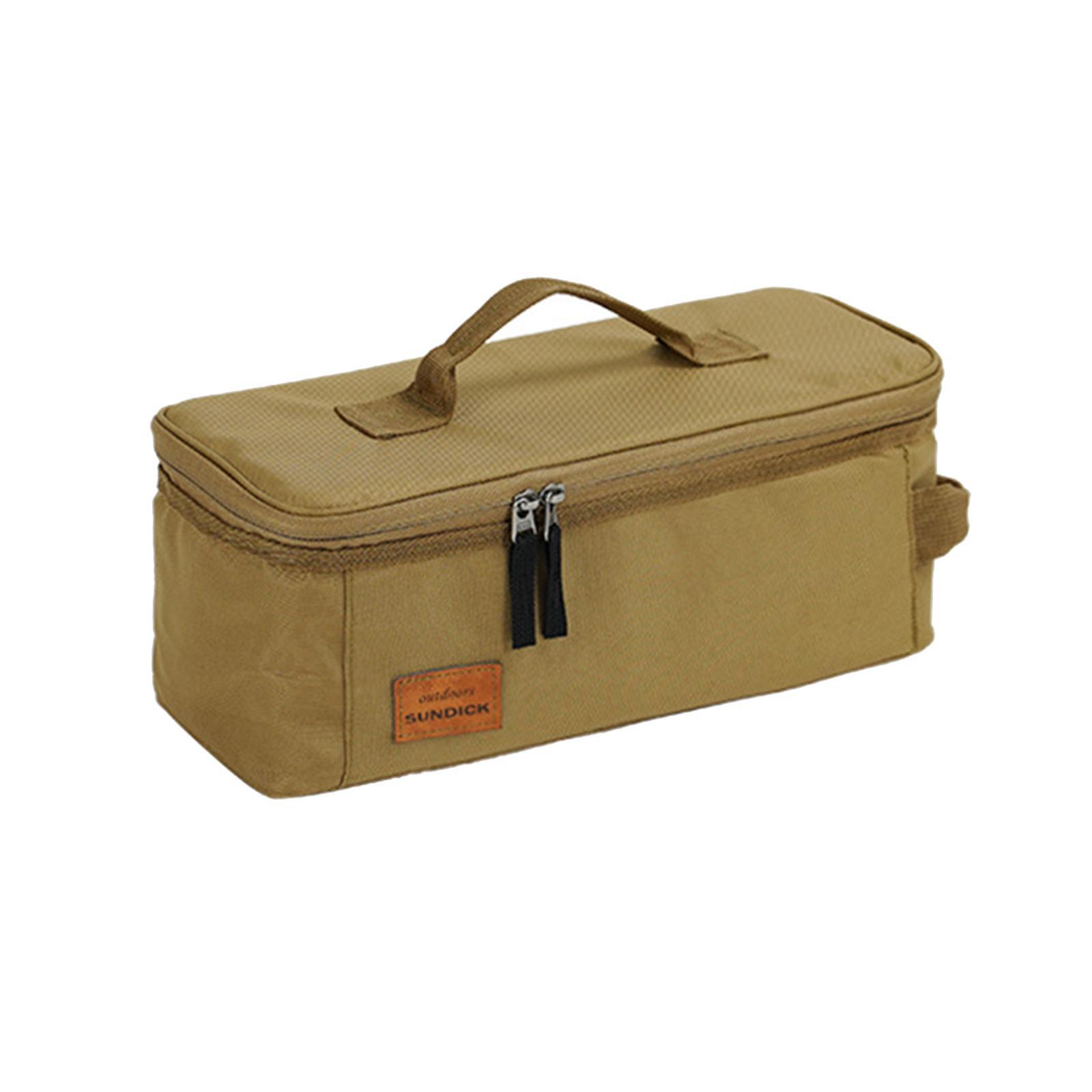 Camping Cookware Kit Storage Bag Carrying Bag for Pot Pan, Gas Canister Backpacking Stove Storage Case Tote Bag for Outdoor