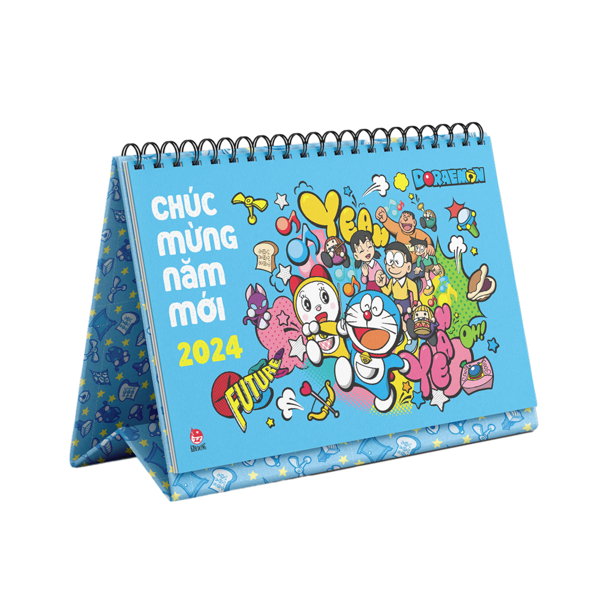 [PRE-ORDER] Lịch Để Bàn Doraemon 2024 - Tặng Kèm Bảng Sticker