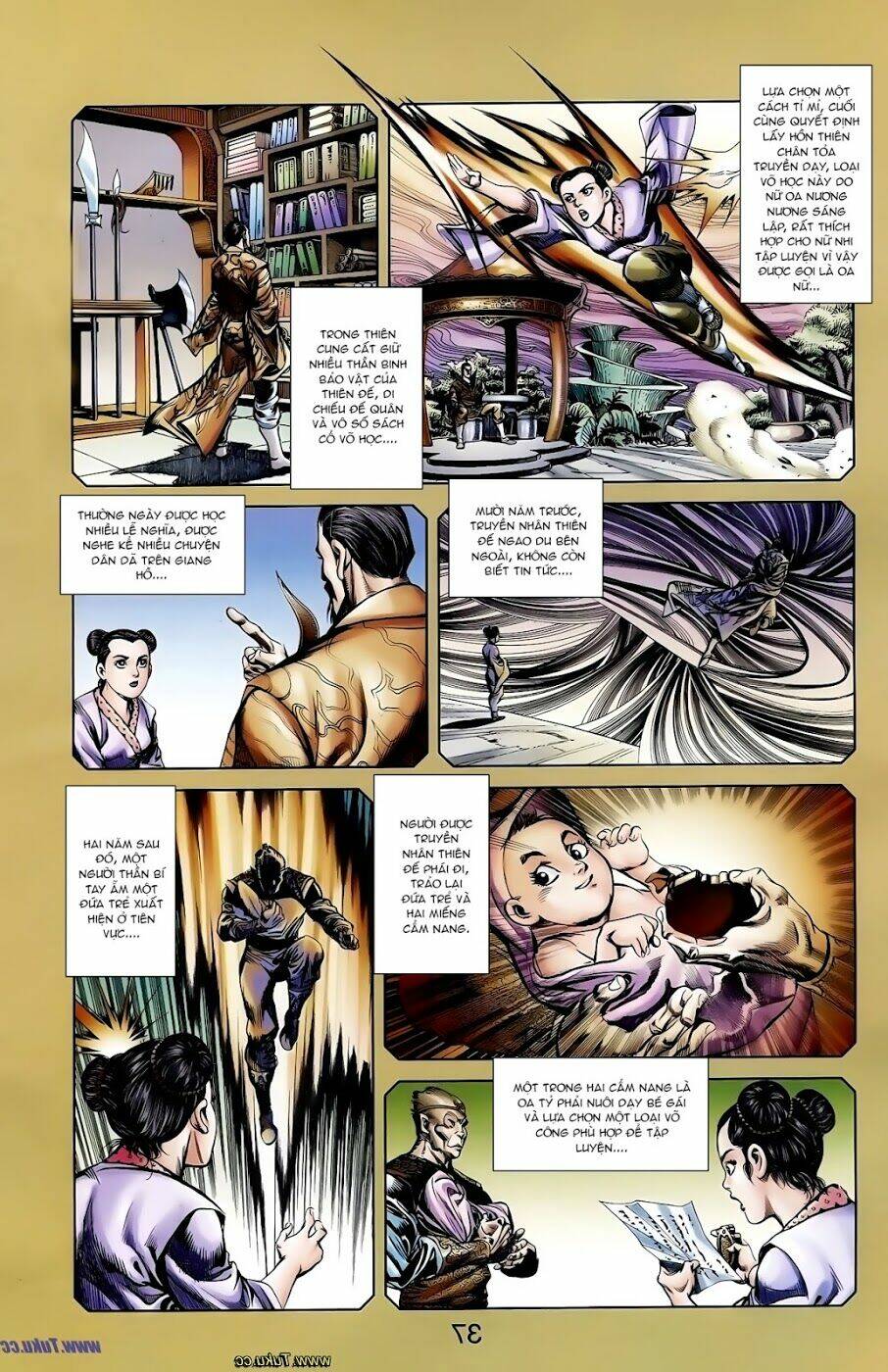 thiên tử truyền kỳ 1 - cơ phát khai chu bản chapter 106 4