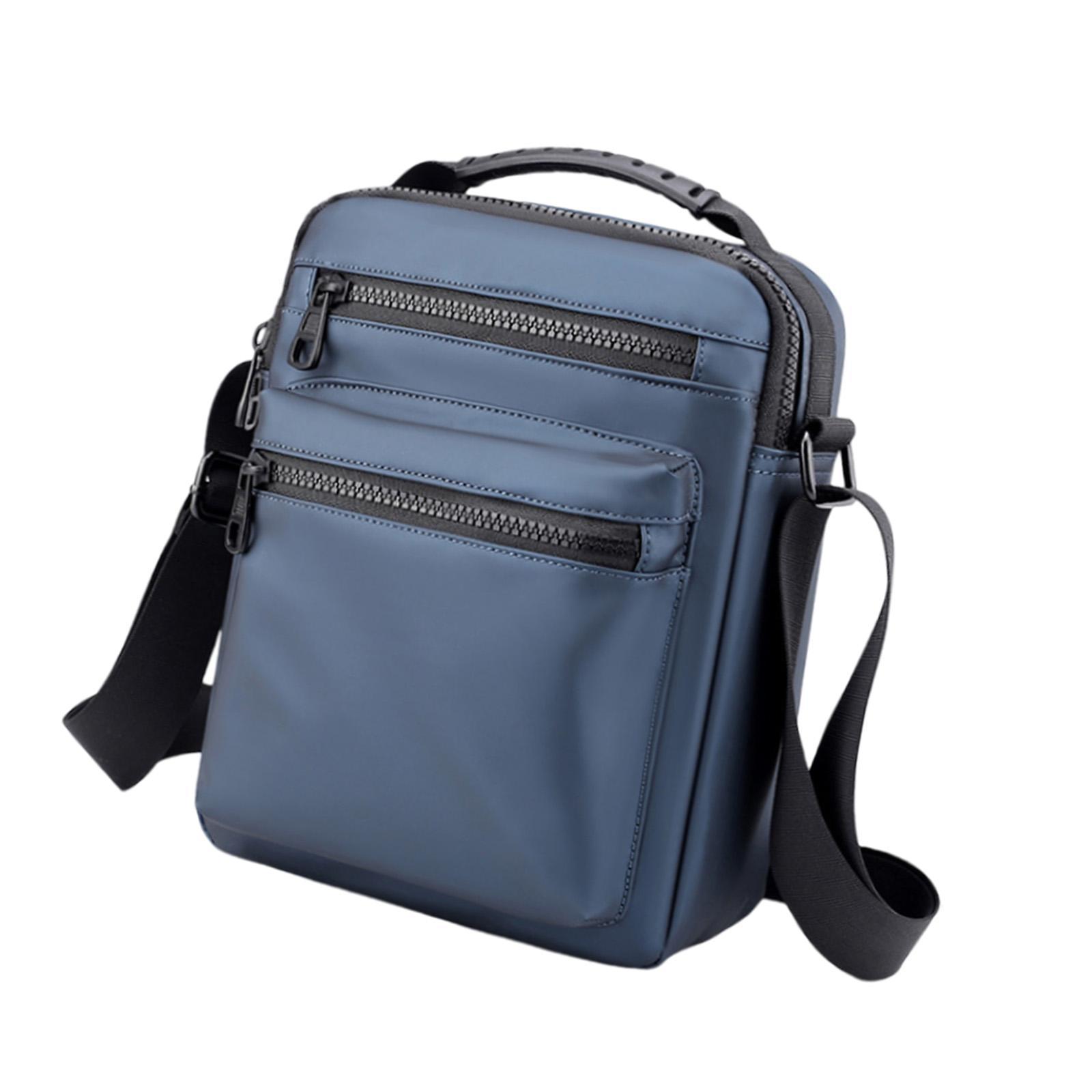 Men's Bag Shoulder Bags Gift for Family Friends Zipper Birthday Party Utility Cross Body Bag Satchel Bag for Traveling Work Hiking