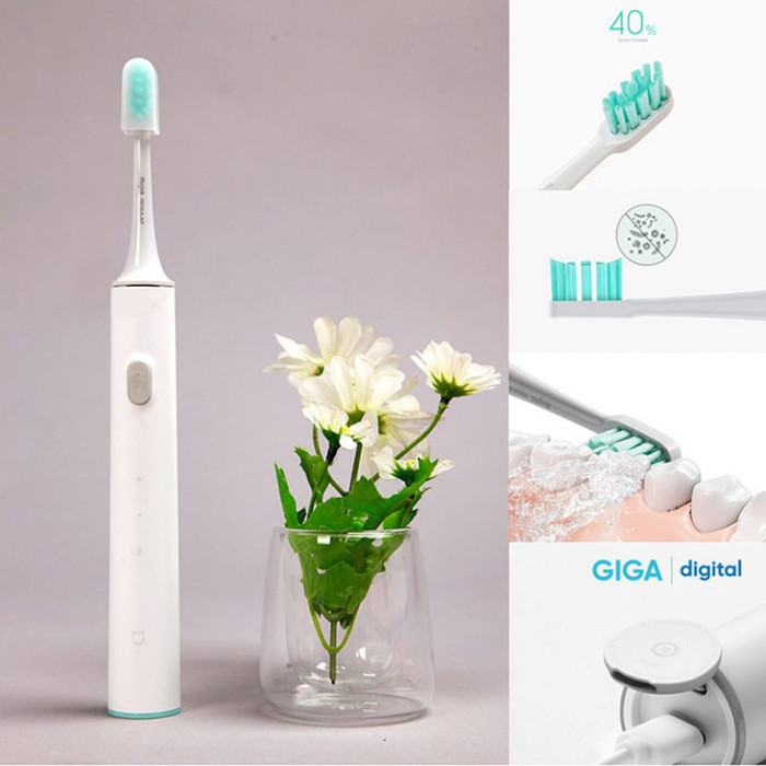 Bộ 3 đầu bàn chải thay thế T300 Xiaomi Head of toothbrushes - Hàng Chính Hãng