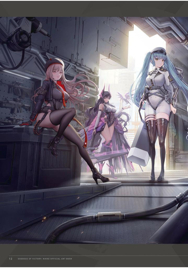 Sách ngoại văn: 勝利の女神：NIKKE　公式アートブック - Shouri No Megami : Nikke Koushiki Art Book - Goddess Of Victory: Nikke Official Art Book