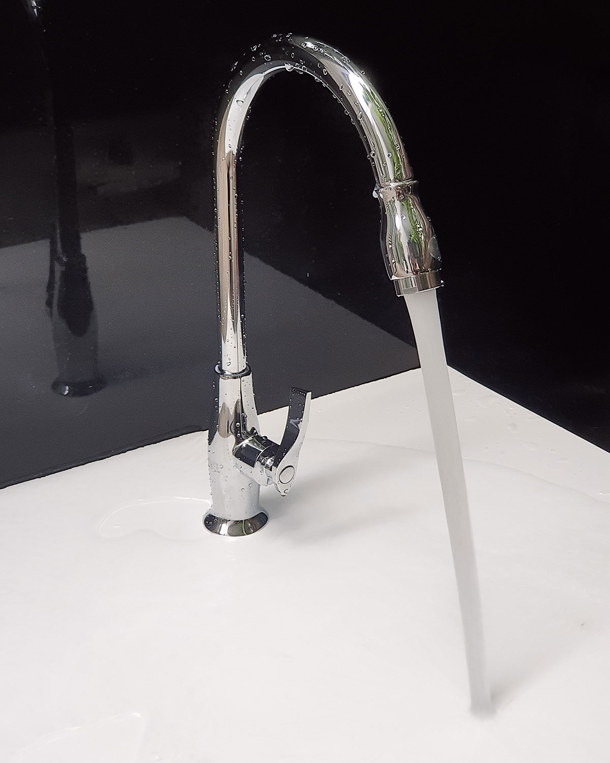 Vòi rửa chén lạnh Đồng mạ Chrome Eurolife EL-RC06
