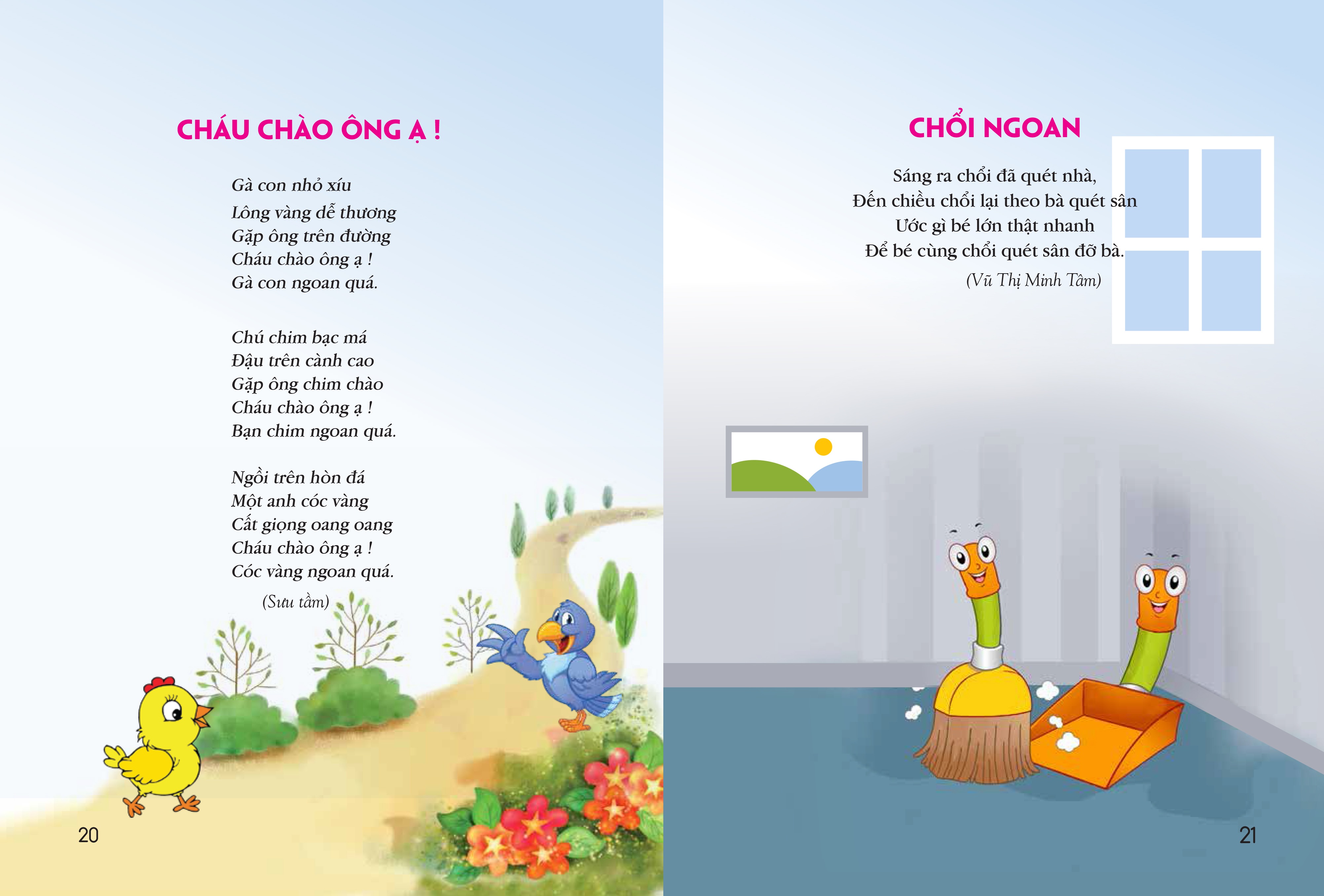 Sách Tuyển Tập Truyện, Thơ, Đồng Dao Cho Bé 0-6 Tuổi Giúp Bé Phát Triển Ngôn Ngữ Và Giao Tiếp