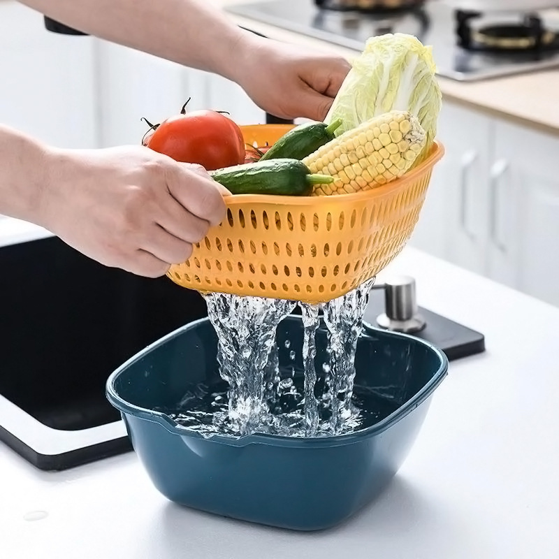 SET 3 BỘ THAU CHẬU RỔ NHỰA VIỆT NHẬT GỒM 3 RỔ 3 THAU CHẬU