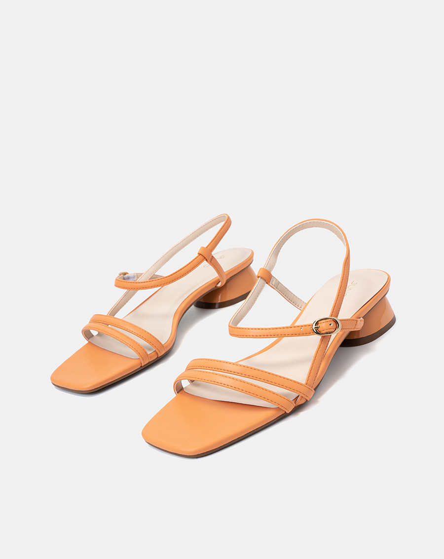 Giày Sandal Nữ 3cm Thời Trang JUNO Quai Mảnh Gót Cách Điệu SD03062