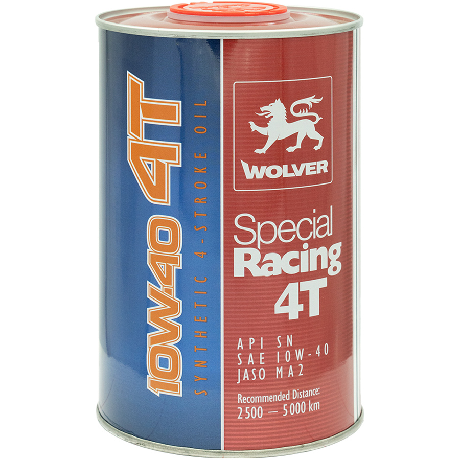 Nhớt Động Cơ Xe Máy Wolver Special Racing 10W-40 SN JASO MA-2