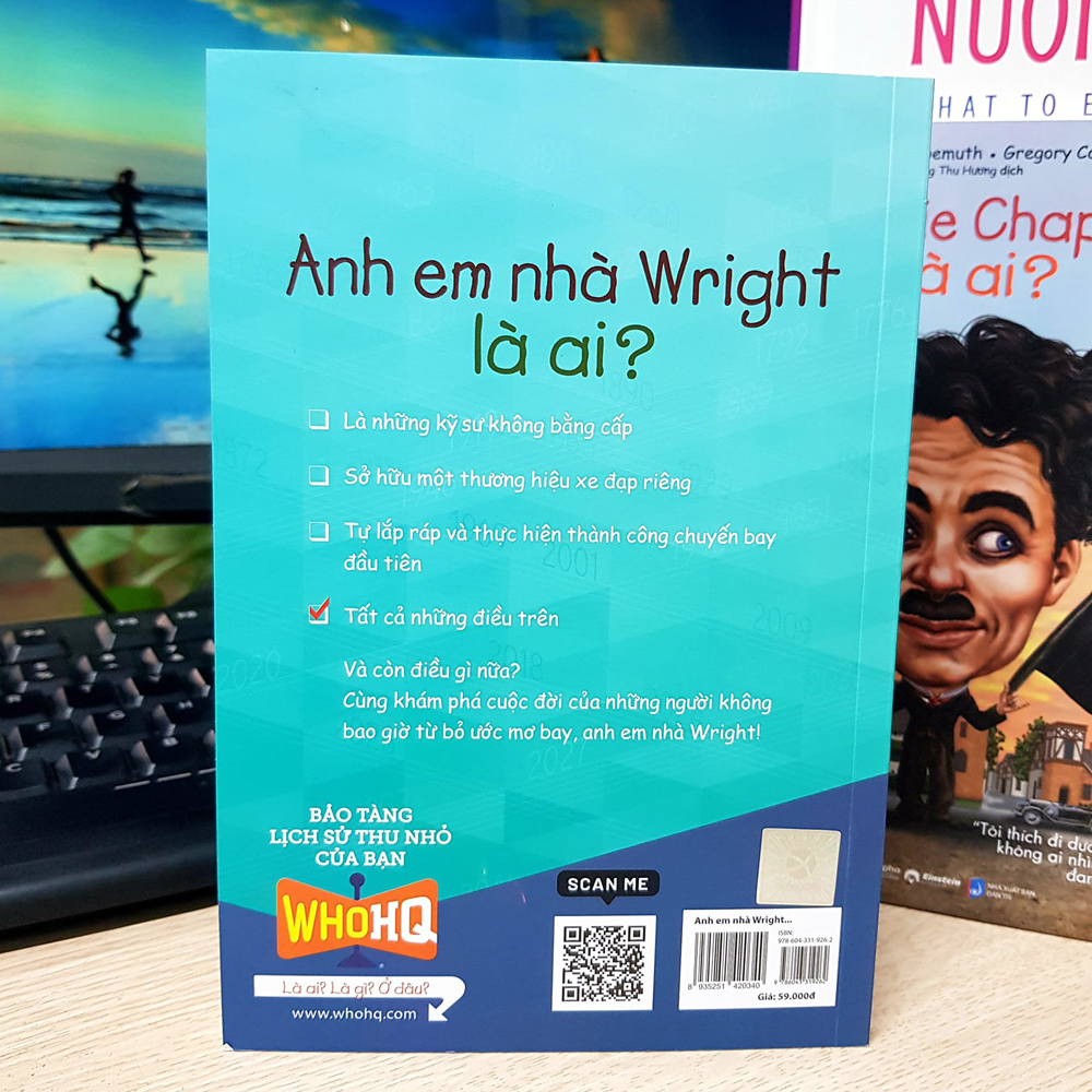 Sách - Bộ Sách Chân Dung - Những Người Thay Đổi Thế Giới: Anh Em Nhà Wright Là Ai? 59K