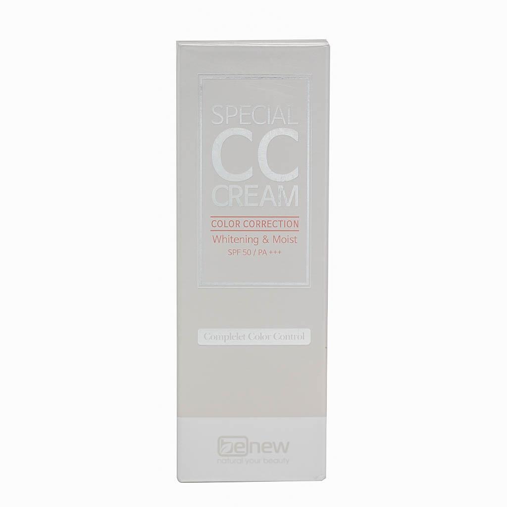 Kem Trang Điểm Chống Nắng Kiềm Dầu, Lâu Trôi Hàn Quốc Cao Cấp Benew Special C.C Cream SPF 50+/PA+++ ( 30 ml ) – Hàng Chính Hãng