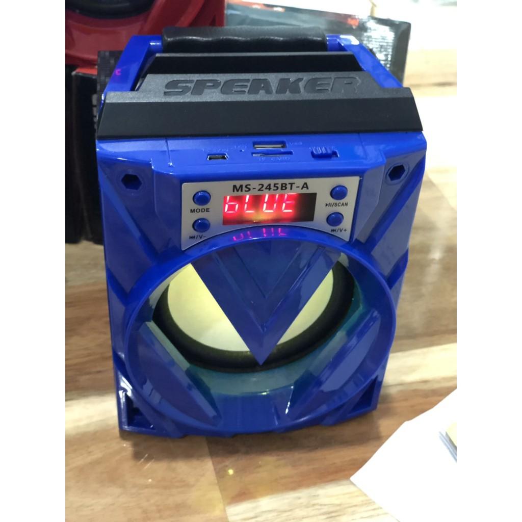 Loa Bluetooth gỗ MS-245BT, có FM