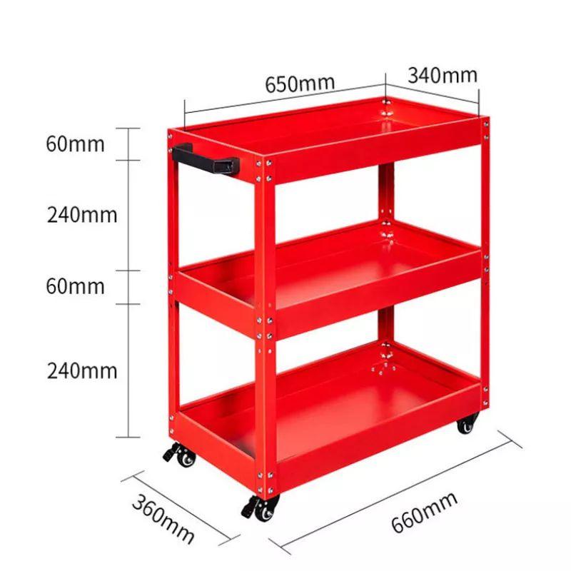 KỆ DỤNG CỤ CÓ BÁNH XE ĐẨY ĐA NĂNG ĐỂ DỤNG CỤ SỬA XE MÁY VÀ GIA ĐÌNH TIỆN LƠI GIÁ RẺ ĐỎ