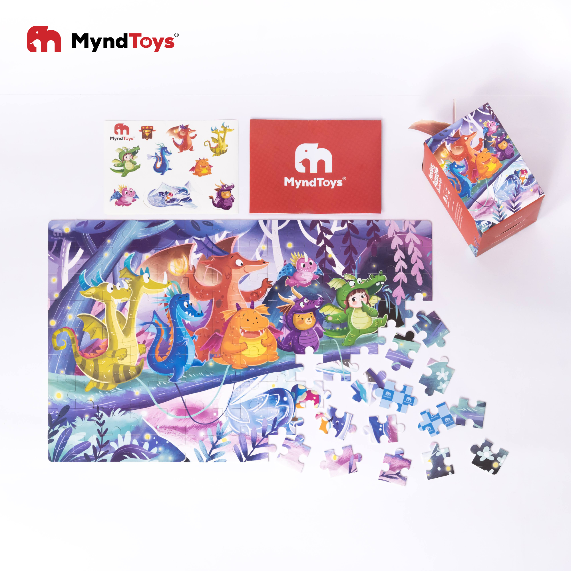 Đồ chơi ghép tranh trí tuệ Myndtoys Fantasy Puzzle – Sneakout Night cho bé từ 3 tuổi