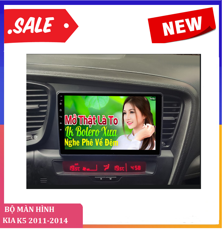 BỘ Màn hình DVD ANDROID A.5 cho xe ô tô KIA K5 2011-14,đầu dvd android giá rẻ, màn hình 9 inch full HD đa chức năng cho xe ô tô.GỒM;mặt dưỡng+jack nguồn theo xe.Tặng PM V.I.E.T.M.A.P.S.1