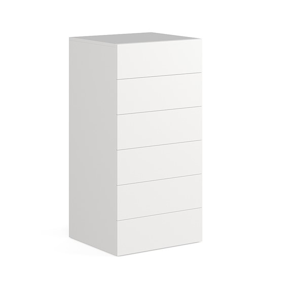 NOVA, Tủ đựng đồ lưu trữ 6 ngăn kéo size nhỏ DRA_036, 54x48x108cm