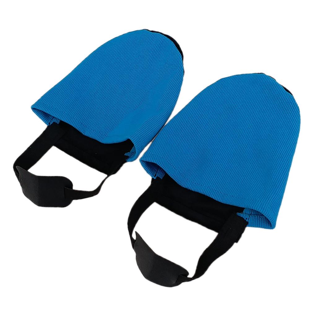 1 Pair Bowling Shoe Slider Protector Replacement - Functional & Washable - Blue