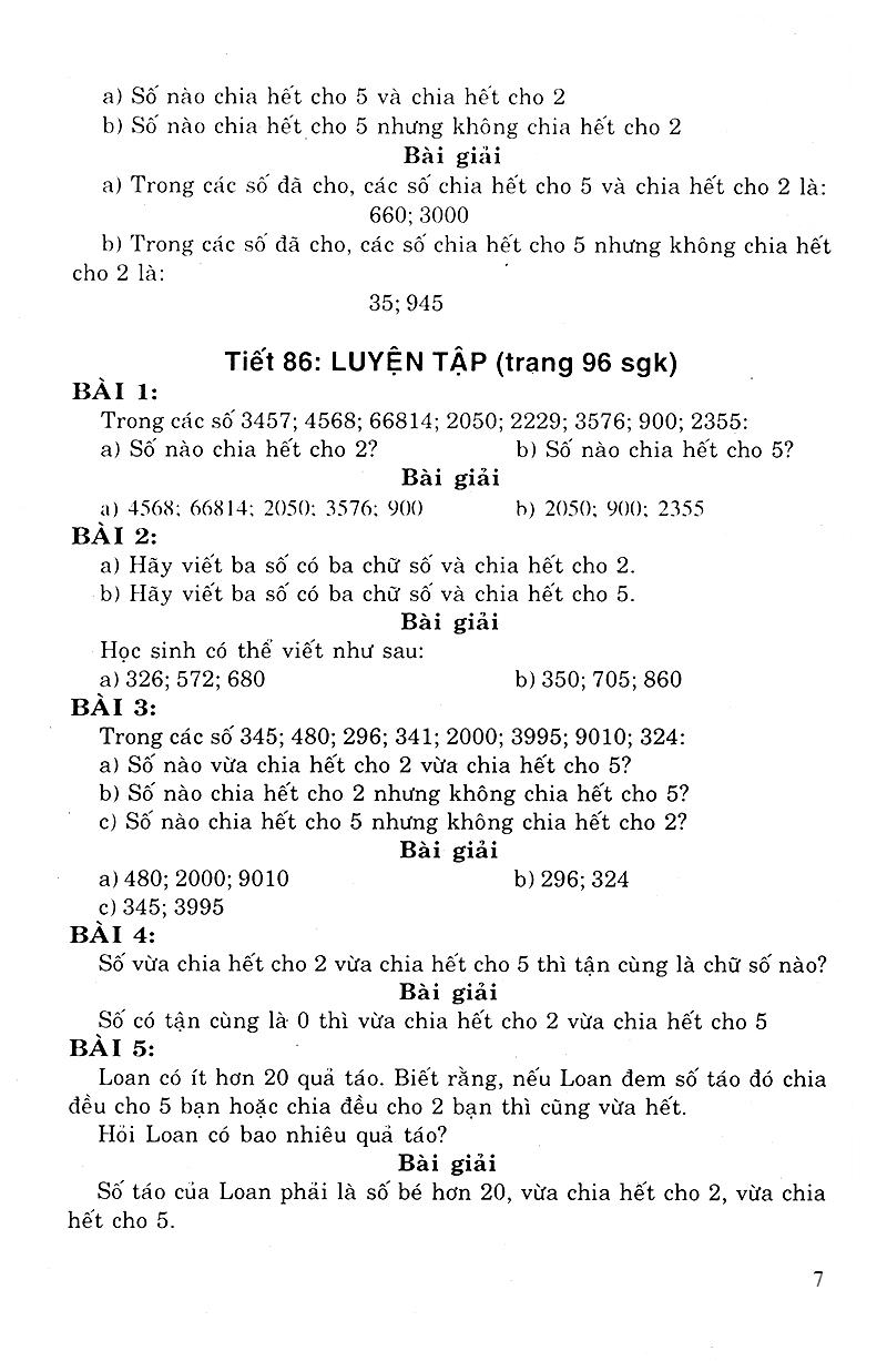 Giải Bài Tập Toán 4 Tập 2 (Tái Bản - Có Chỉnh Lí Lần Thứ 8 Theo Chương Trình Giảm Tải)