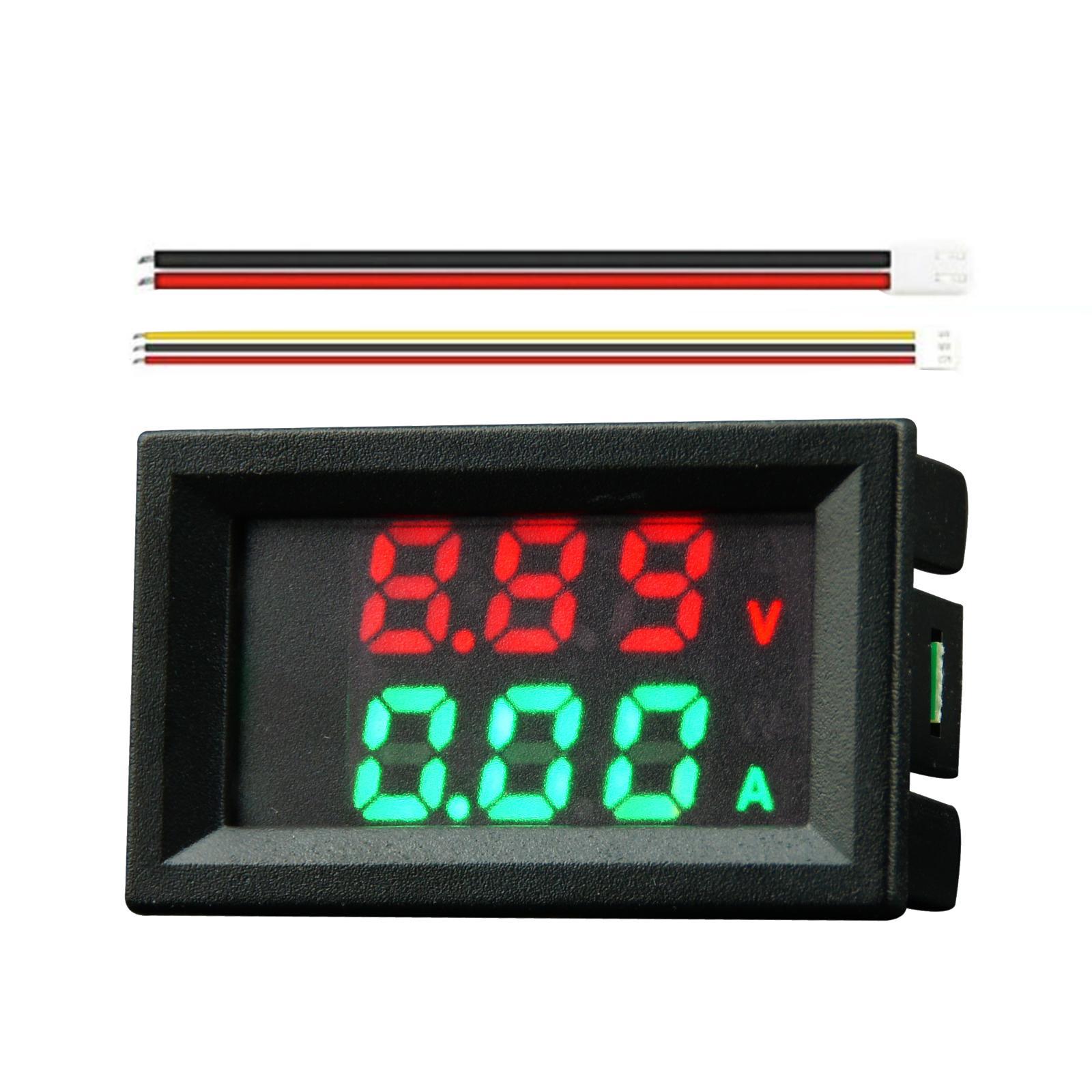 Mini DC Digital Multimeter Car Current Monitor Tester DC4~30V Digital Voltmeter Ammeter