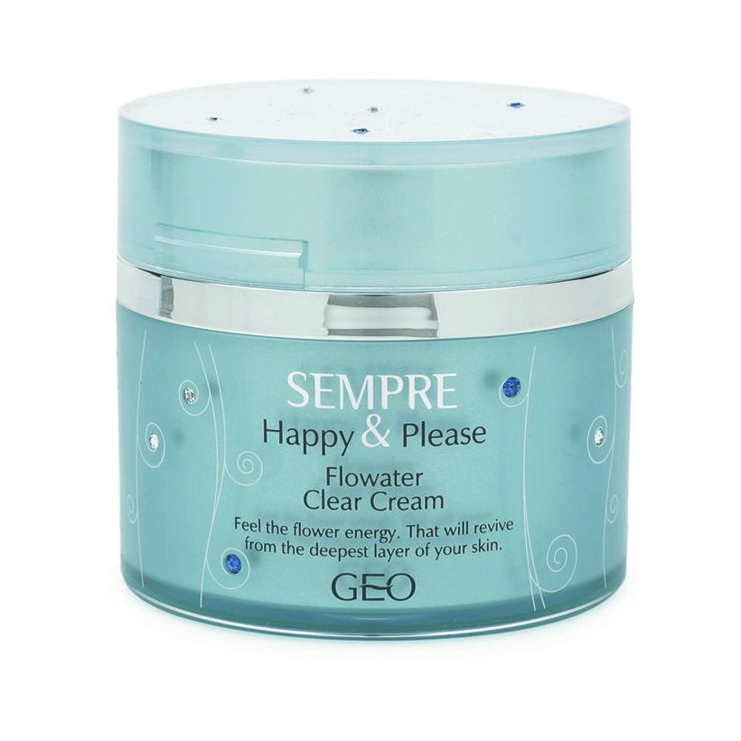 Kem Dưỡng Da Trị Mụn Sempre H&amp;P Flowater Clear Cream Geo (50g)