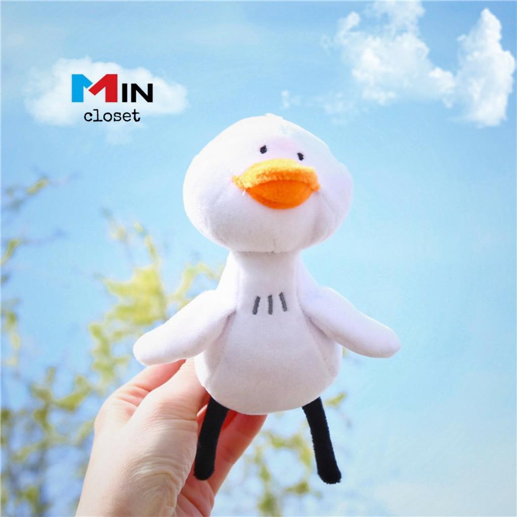 50K Móc khóa, cài balo siêu dễ thương VỊT TRẮNG