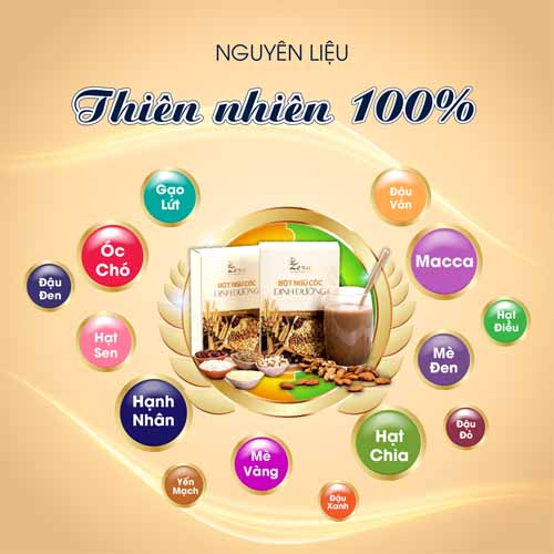 Bột Ngũ Cốc Dành Cho Mẹ Bầu Zera 500G - Ngũ Cốc Giúp Mẹ Giảm Nghén - Hết Nôn Cung Cấp Dinh Dưỡng Cho Thai Nhi - Tặng Vòng Dâu Tằm Cho Bé